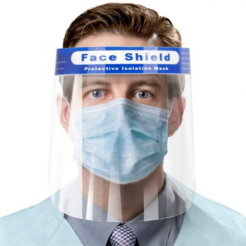 Standard Face Shield Protective Masks from stock.